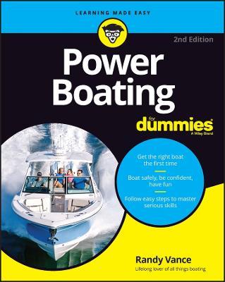 Power Boating For Dummies - Randy Vance - cover