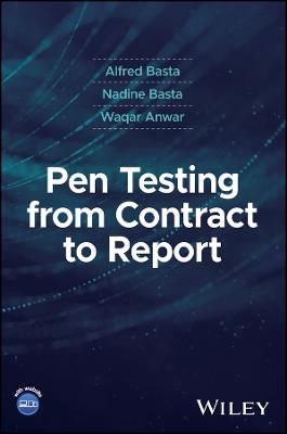 Pen Testing from Contract to Report - Alfred Basta,Nadine Basta,Waqar Anwar - cover