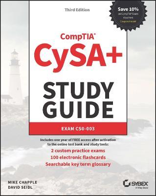 CompTIA CySA+ Study Guide: Exam CS0-003 - Mike Chapple,David Seidl - cover