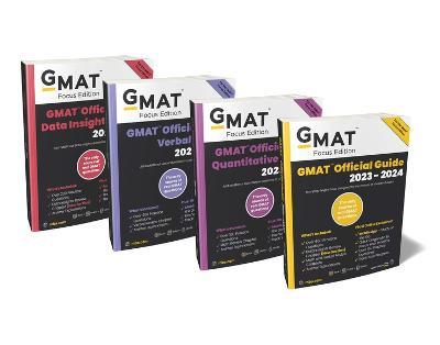 GMAT Official Guide 2023-2024 Bundle, Focus Edition: Includes GMAT Official Guide, GMAT Quantitative Review, GMAT Verbal Review, and GMAT Data Insights Review + Online Question Bank - GMAC (Graduate Management Admission Council) - cover