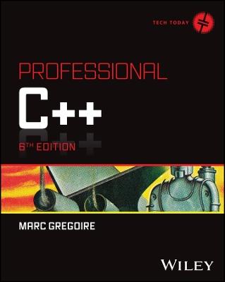 Professional C++ - Marc Gregoire - cover