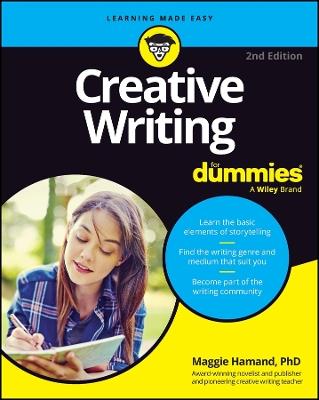 Creative Writing For Dummies - Maggie Hamand - cover