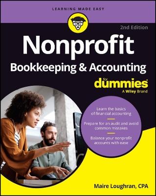 Nonprofit Bookkeeping & Accounting For Dummies - Maire Loughran,Sharon Farris - cover