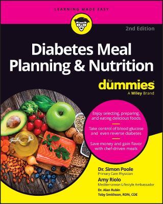 Diabetes Meal Planning & Nutrition For Dummies - Simon Poole,Amy Riolo - cover
