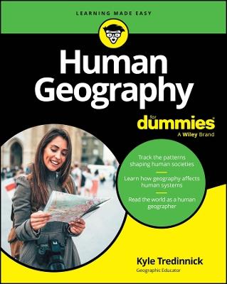 Human Geography For Dummies - Kyle Tredinnick - cover