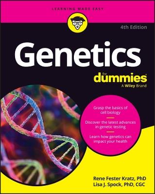 Genetics For Dummies - Rene Fester Kratz,Lisa Spock - cover
