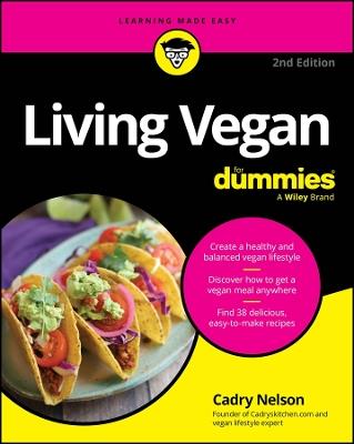 Living Vegan For Dummies - Cadry Nelson - cover