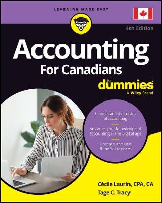 Accounting For Canadians For Dummies - Cecile Laurin,Tage C. Tracy - cover