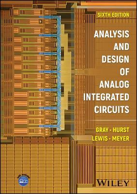 Analysis and Design of Analog Integrated Circuits - Paul R. Gray,Paul J. Hurst,Stephen H. Lewis - cover