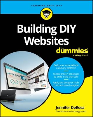 Building DIY Websites For Dummies - Jennifer DeRosa - cover