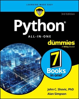 Python All-in-One For Dummies - John C. Shovic,Alan Simpson - cover