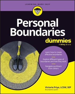 Personal Boundaries For Dummies - Victoria Priya - cover
