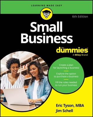 Small Business For Dummies - Eric Tyson,Jim Schell - cover