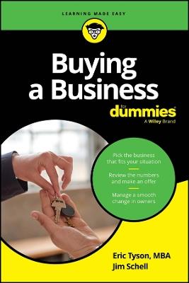 Buying a Business For Dummies - Eric Tyson,Jim Schell - cover