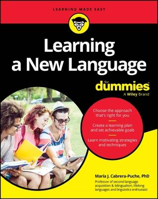 Learning A New Language For Dummies - Maria J. Cabrera-Puche - cover