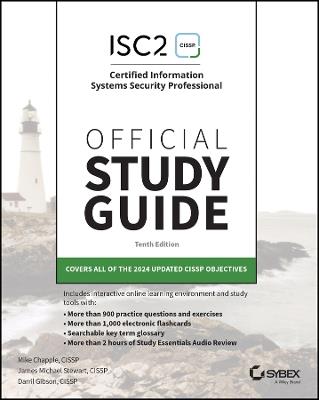 ISC2 CISSP Certified Information Systems Security Professional Official Study Guide - Mike Chapple,James Michael Stewart,Darril Gibson - cover