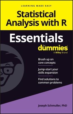 Statistical Analysis with R Essentials For Dummies - Joseph Schmuller - cover
