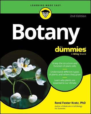 Botany For Dummies - Rene Fester Kratz - cover