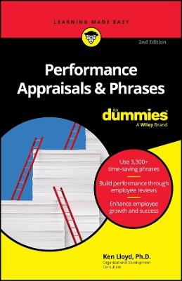 Performance Appraisals & Phrases For Dummies - Ken Lloyd - cover