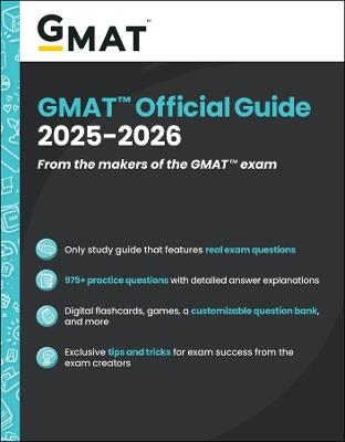 GMAT Official Guide 2025-2026: Book + Online Question Bank - GMAC (Graduate Management Admission Council) - cover