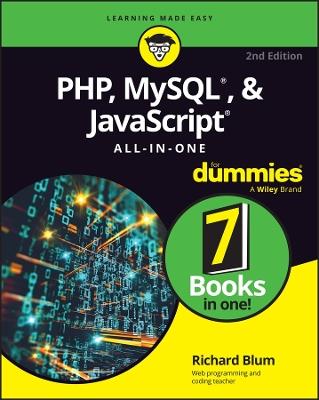 PHP, MySQL, & JavaScript All-In-One For Dummies - Richard Blum - cover