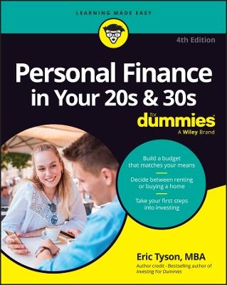 Personal Finance in Your 20s & 30s For Dummies - Eric Tyson - cover