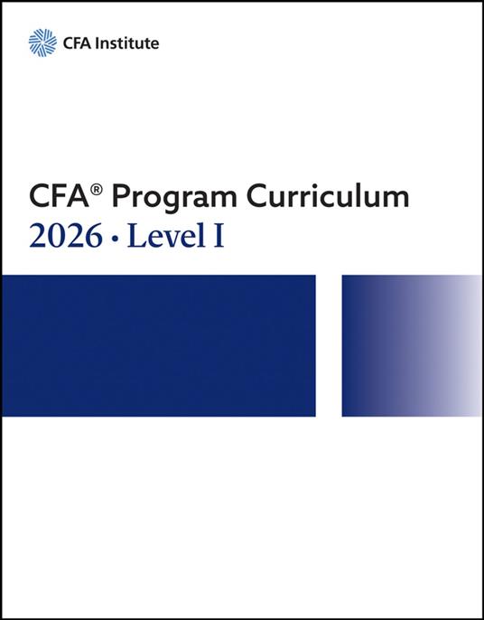 2026 CFA Program Curriculum Level I Box Set