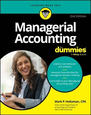 Managerial Accounting For Dummies - Mark P. Holtzman - cover