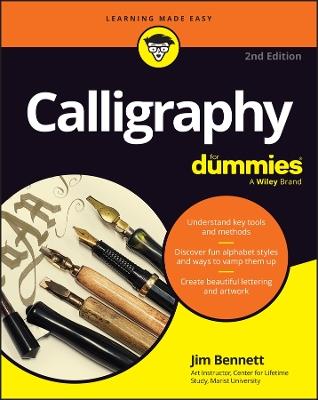 Calligraphy For Dummies - Jim Bennett - cover