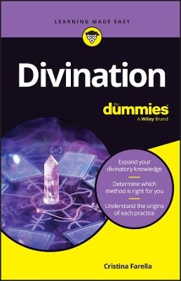 Divination For Dummies - Cristina Farella - cover