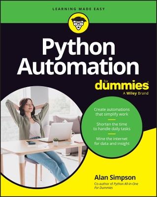 Python Automation For Dummies - Alan Simpson - cover