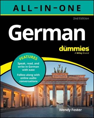 German All-In-One For Dummies (with audio online!) - Wendy Foster - cover