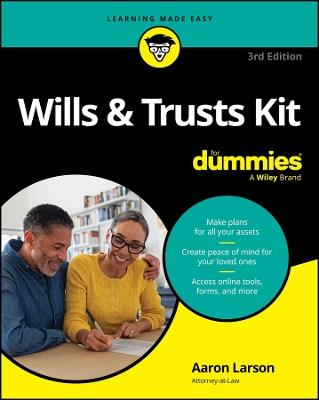 Wills & Trusts Kit For Dummies - Aaron Larson - cover