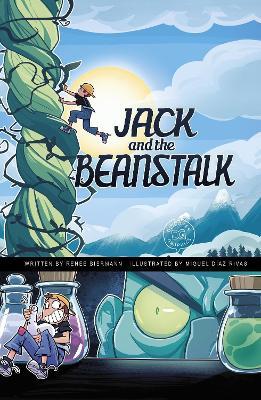 Jack and the Beanstalk: A Discover Graphics Fairy Tale - Renee Biermann - cover