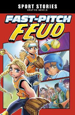 Fast-Pitch Feud - Jake Maddox - cover