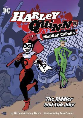 The Riddler and the Jinx - Michael  Anthony Steele - cover
