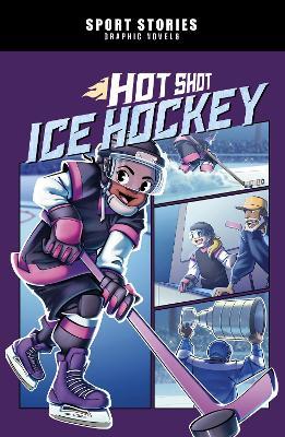Hot Shot Ice Hockey - Jake Maddox,Jake Maddox - cover