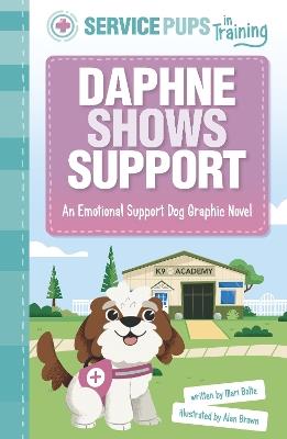 Daphne Shows Support: An Emotional Support Dog Graphic Novel - Mari Bolte - cover