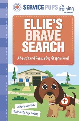 Ellie’s Brave Search: A Search and Rescue Dog Graphic Novel - Mari Bolte - cover