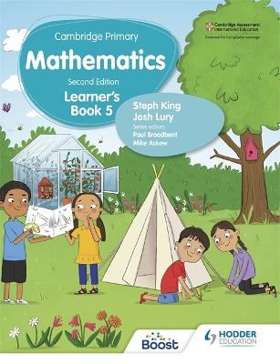Cambridge Primary Mathematics Learner's Book 5 Second Edition - Josh Lury,Steph King - cover