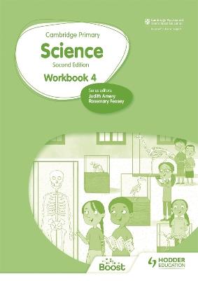 Cambridge Primary Science Workbook 4 Second Edition - Andrea Mapplebeck,Deborah Herridge,Helen Lewis - cover
