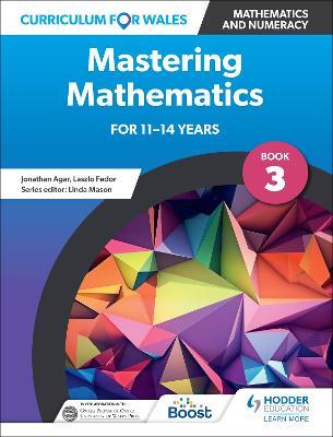 Curriculum for Wales: Mastering Mathematics for 11-14 years: Book 3 - cover