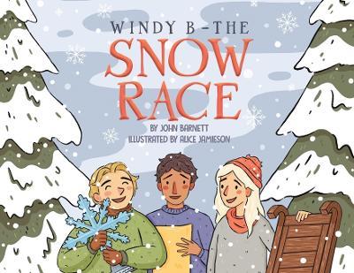 Windy B - The Snow Race - John Barnett - cover
