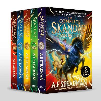 The Complete Skandar Collection: Five Epic Books - A.F. Steadman - cover