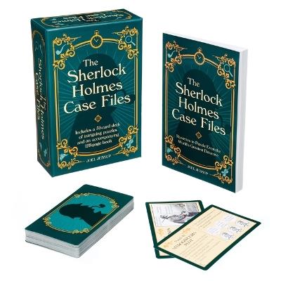 The Sherlock Holmes Case Files: Includes a 50-Card Deck of Absorbing Puzzles and an Accompanying 128-Page Book - Joel Jessup - cover