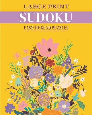Large Print Sudoku: Easy-to-Read Puzzles - Eric Saunders - cover
