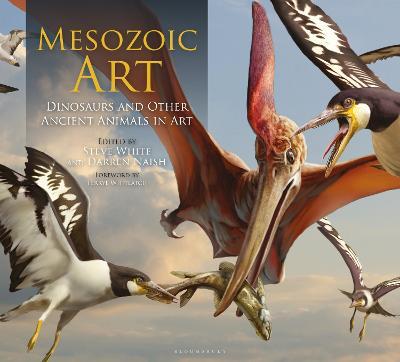 Mesozoic Art: Dinosaurs and Other Ancient Animals in Art - cover