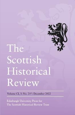 In the Name of Freedom: the Declaration of Arbroath, 1320 2020   Rhetoric and History: Scottish Historical Review: Volume 101, Issue 3 - cover