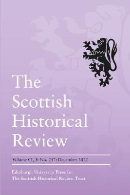 In the Name of Freedom: the Declaration of Arbroath, 1320 2020   Rhetoric and History: Scottish Historical Review: Volume 101, Issue 3 - cover