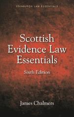 Scottish Evidence Law Essentials